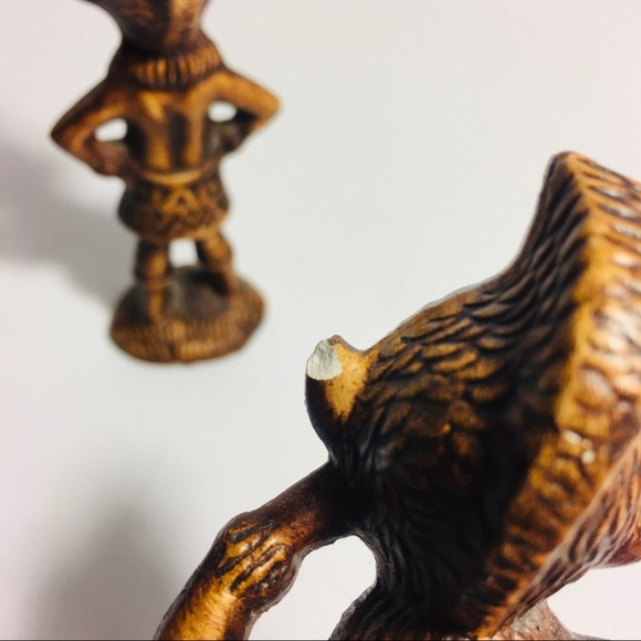 Vintage Treasure Craft Menehune Hawaiian Figurines - Picture 3 of 4